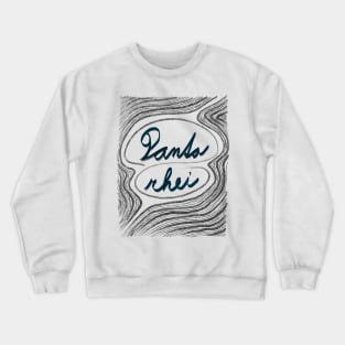 Panta rhei all flows motivational quote Crewneck Sweatshirt